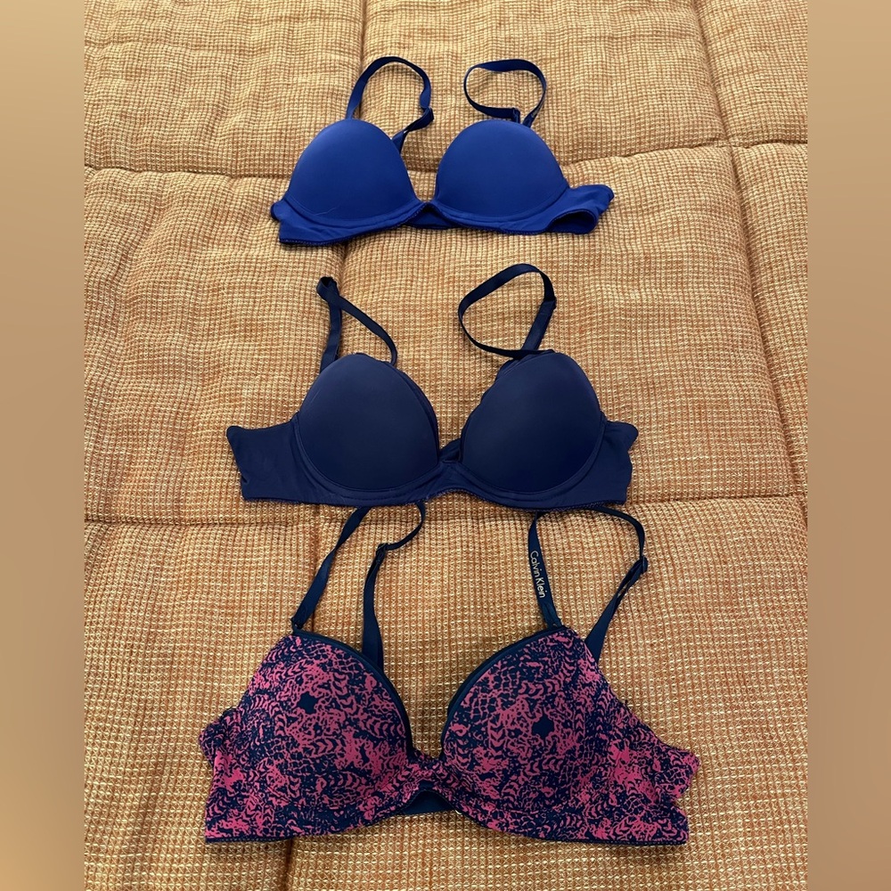 Calvin Klein Push Up Bras Size 32A